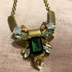 Glam mixed stone necklace